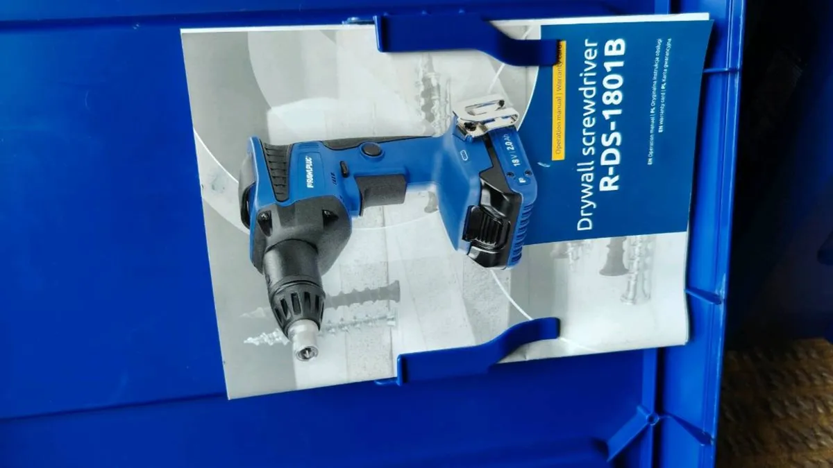 Rawlplug 18v Cordless Auto feed  screw gun. Plaste - Image 3