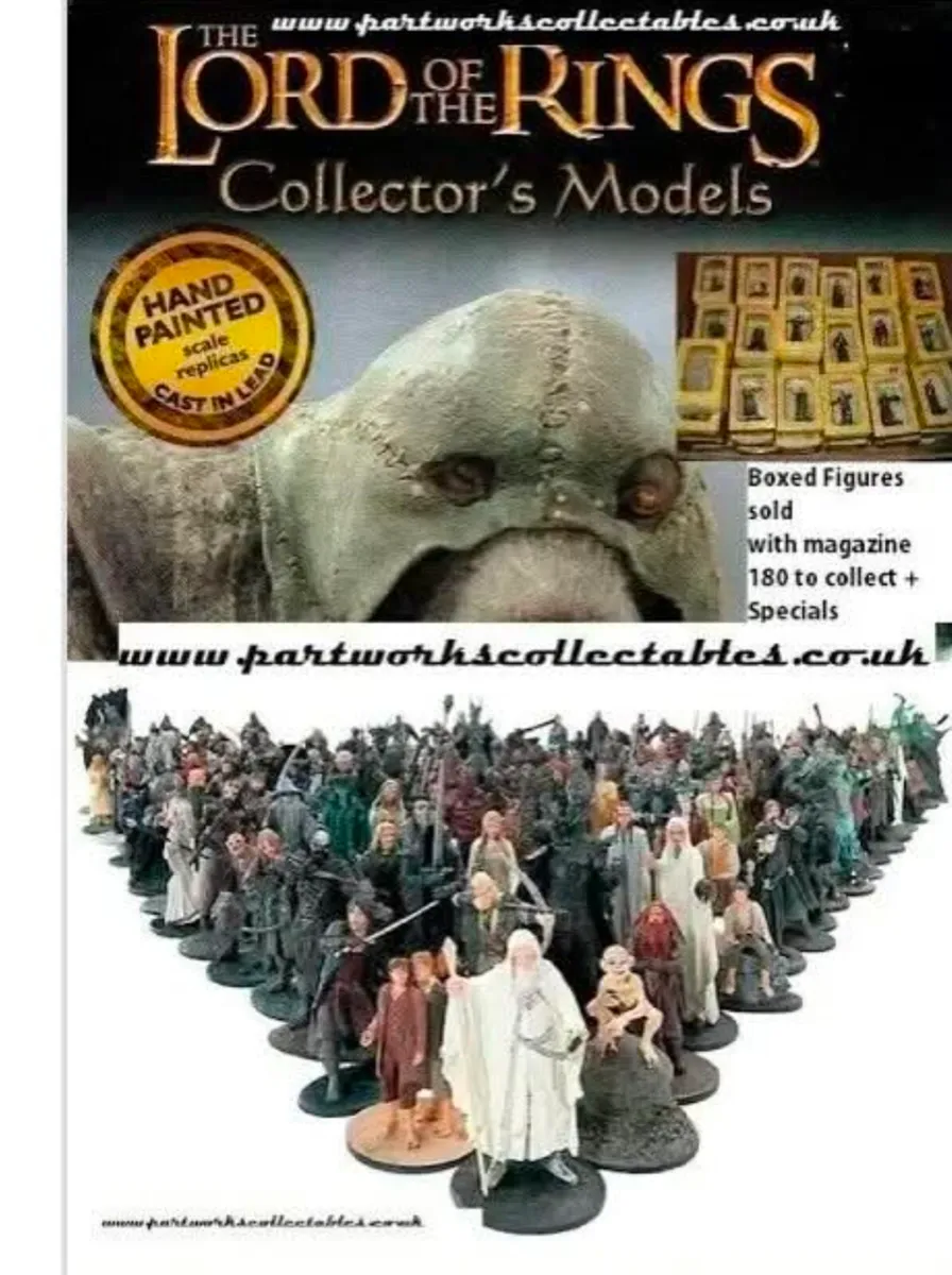 Eaglemoss lord of the rings full set + extras - Image 1