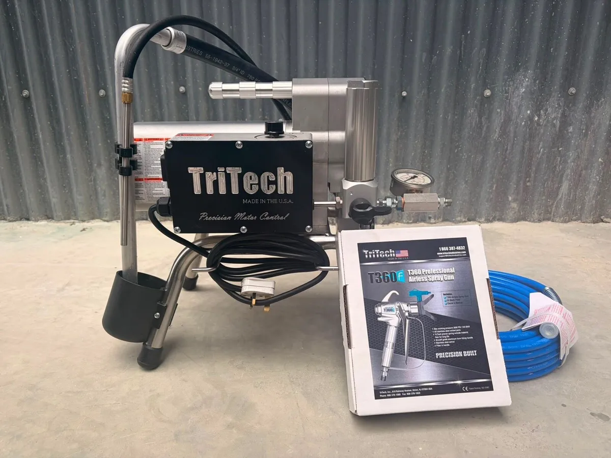 Airless paint sprayer TriTech T7, 240v - Image 2
