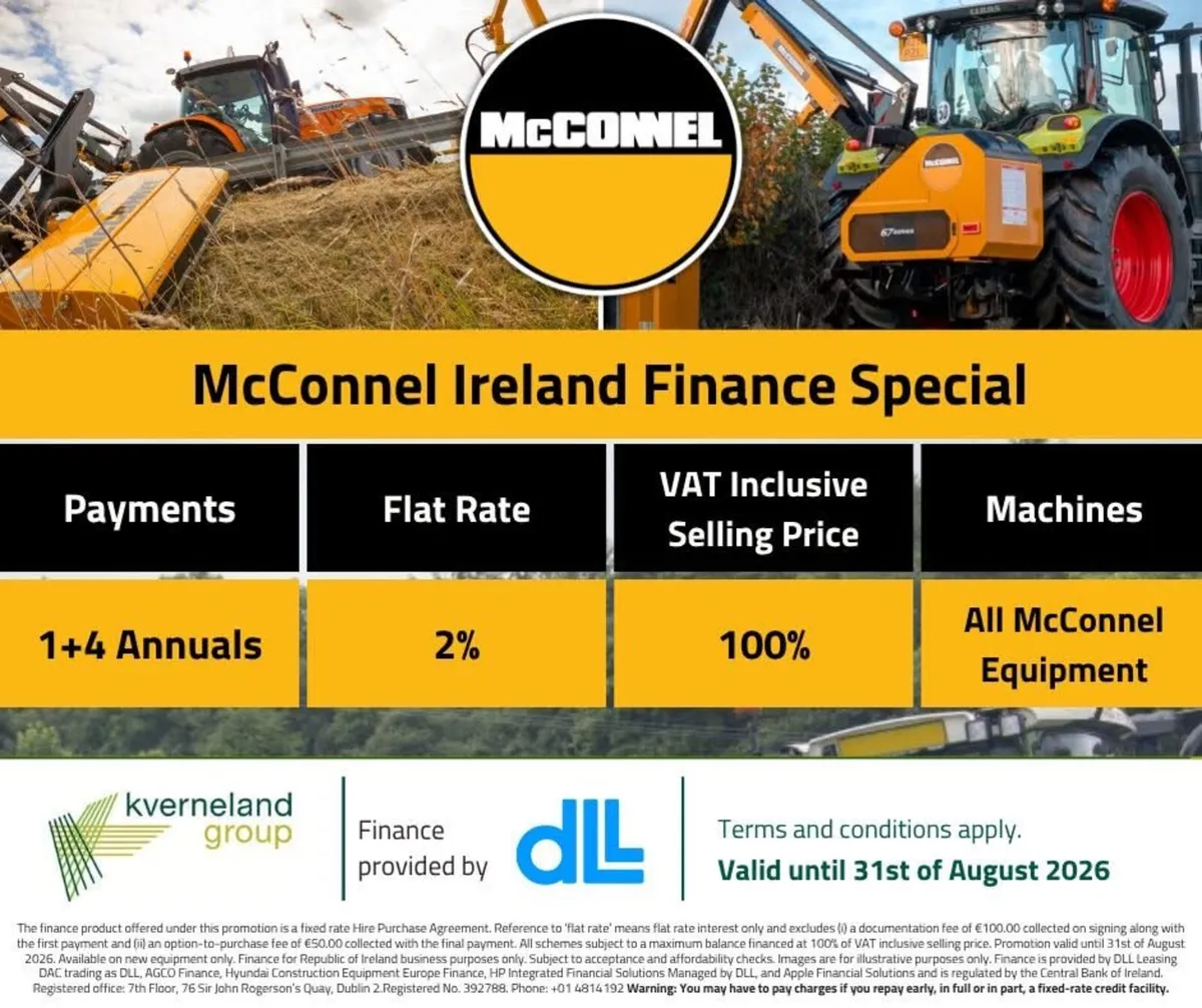 McConnel Hedge Cutters 2% Finance!! - Image 2