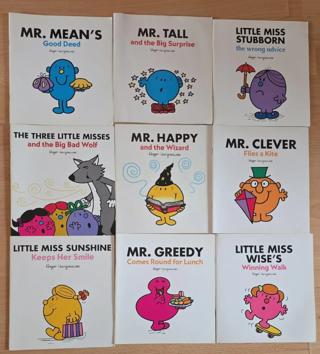 Mr Men Large Paperback Books 21x23cm. Any 4 x 10 e - Image 3