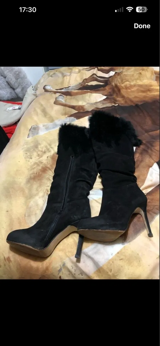 Ladies Dune knee boots size 5 €30 - Image 1