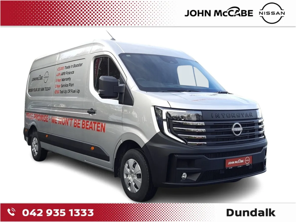 Nissan Interstar L3 H2 FWD 130 SV MANUAL *SAVE THO - Image 1