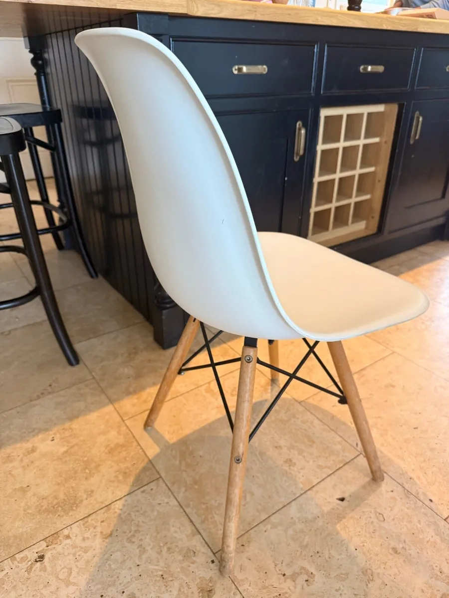 Eames style dining chairs - Image 3