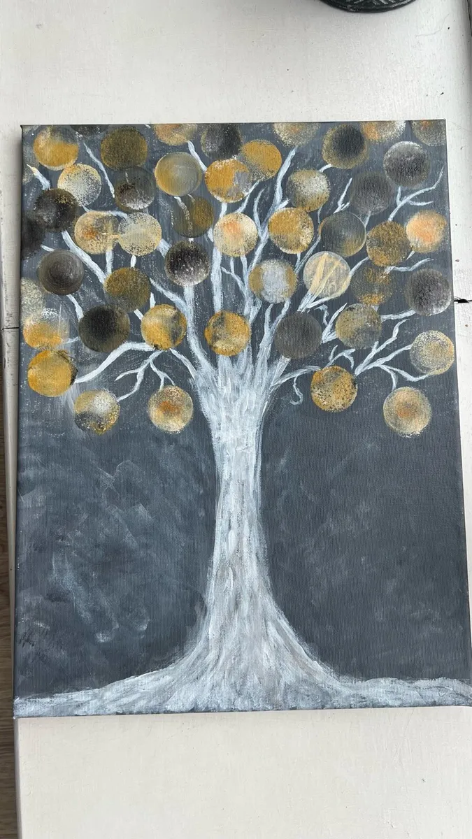 “Tree of Light” – Original Acrylic Painting - Image 1