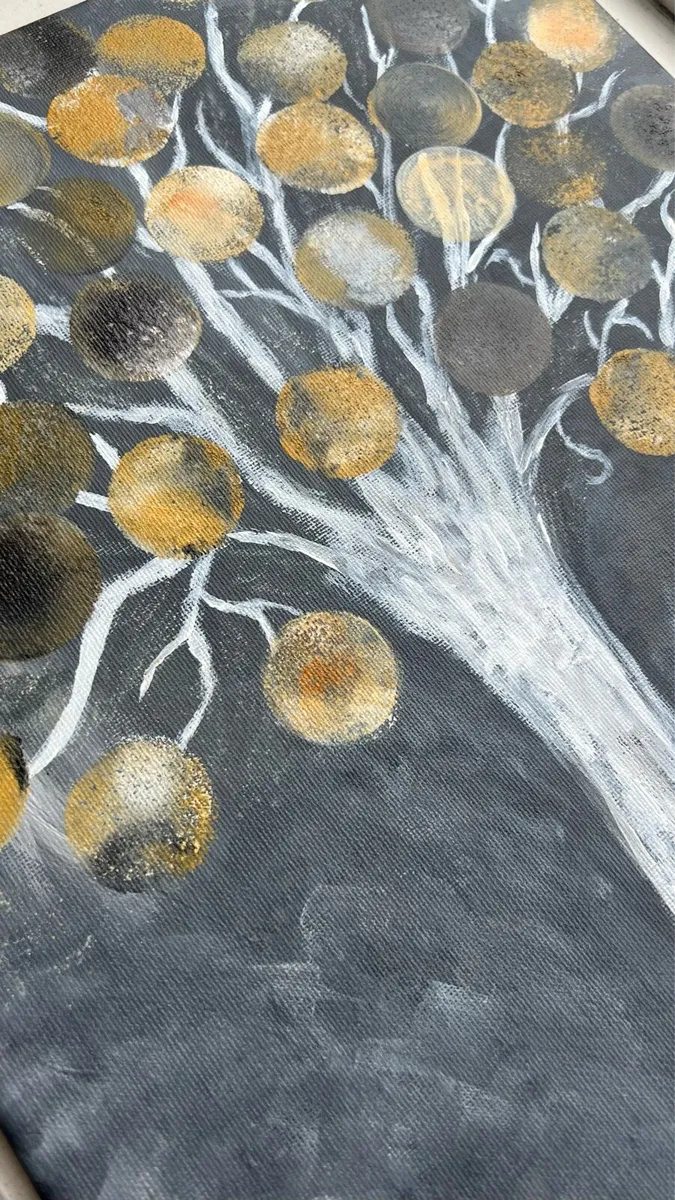 “Tree of Light” – Original Acrylic Painting - Image 2
