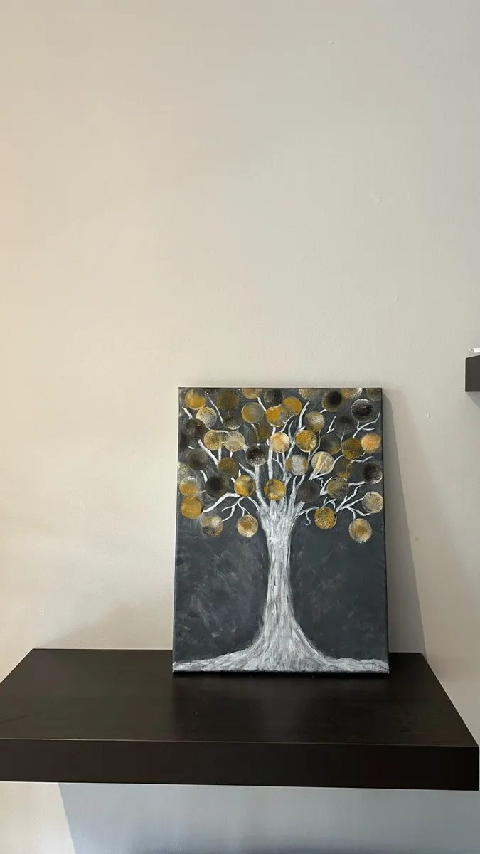 “Tree of Light” – Original Acrylic Painting - Image 3