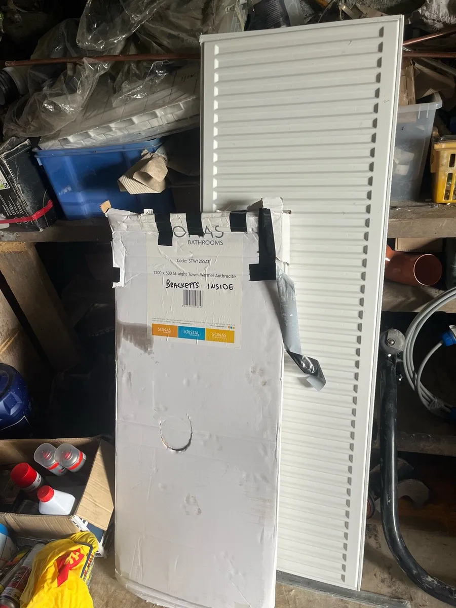 Radiator and towel rale