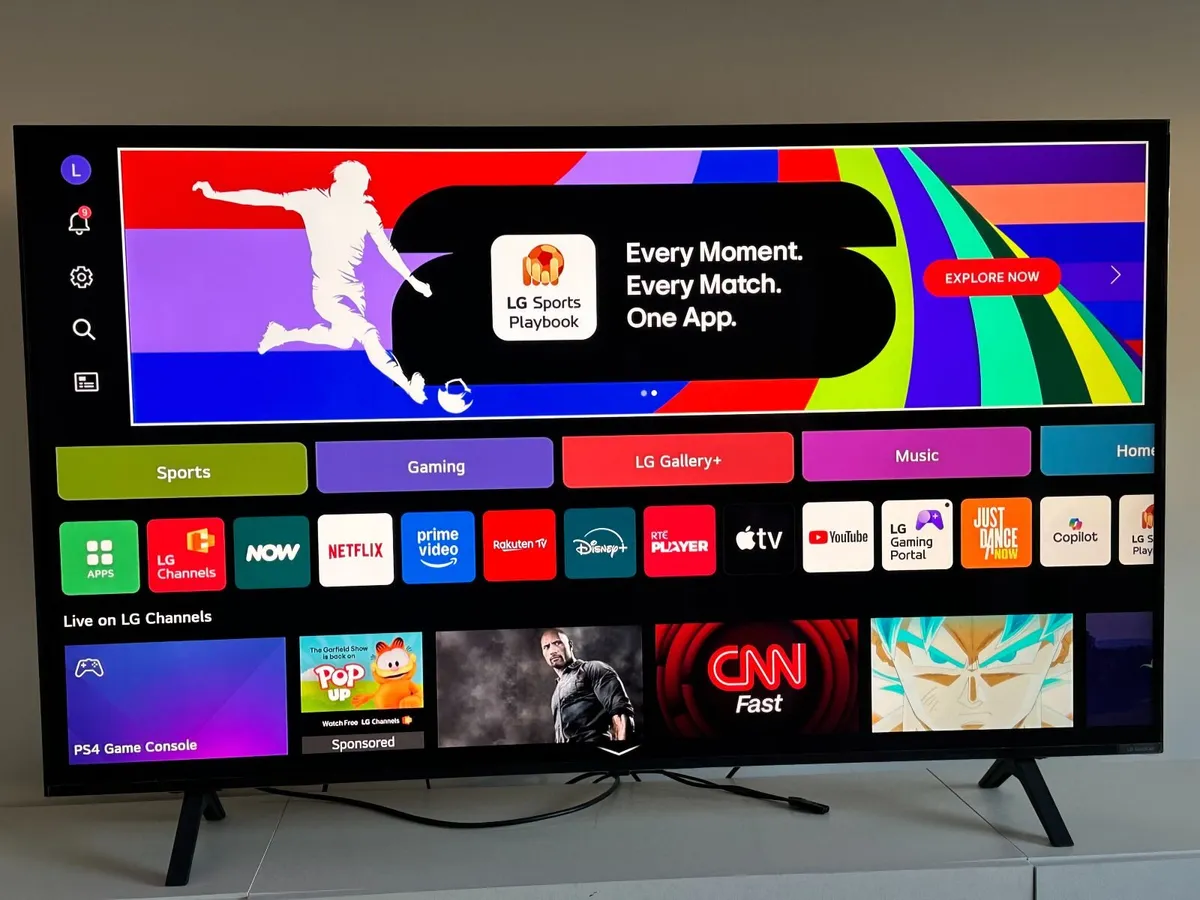LG 55” Nano81 4K Smart TV + Stand - Image 4