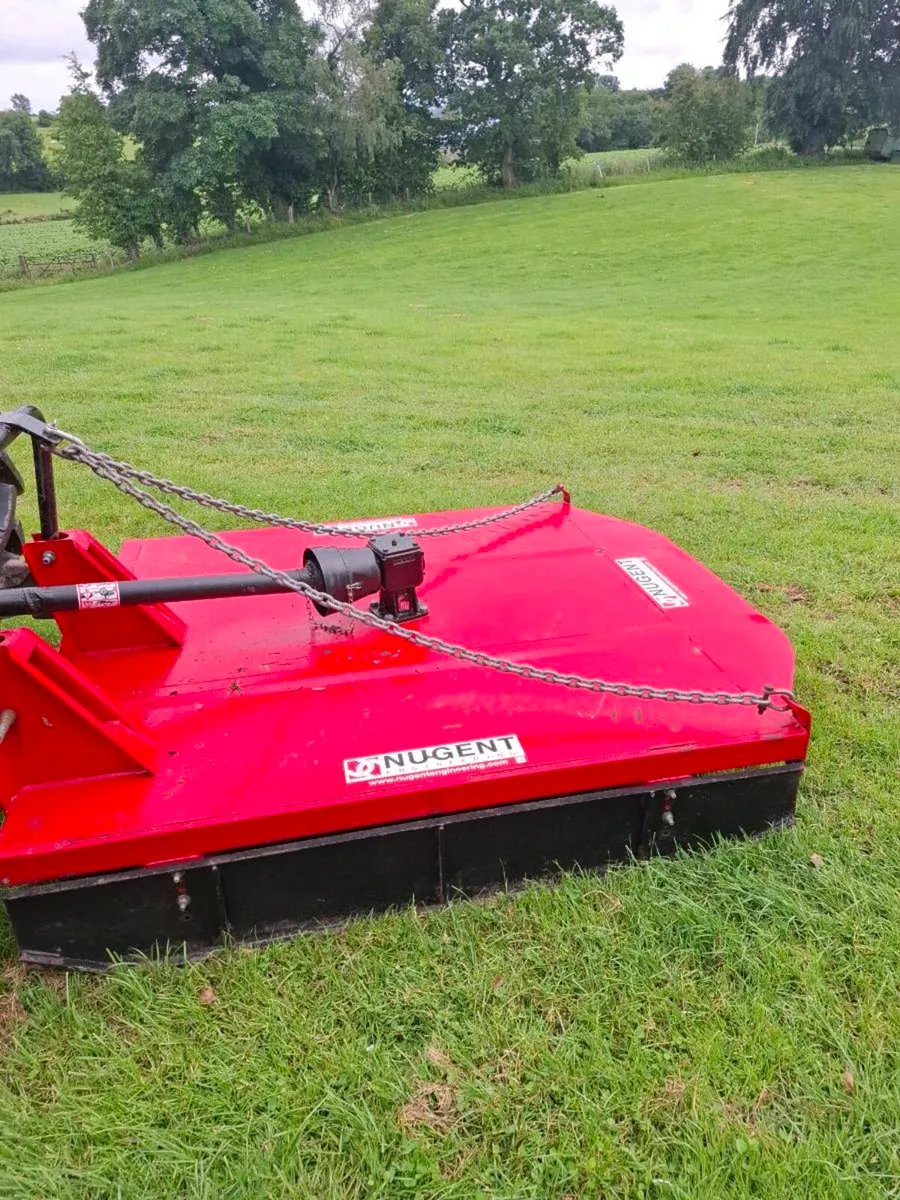 Tractor grass topper - Image 1
