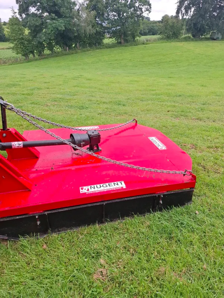Tractor grass topper - Image 3