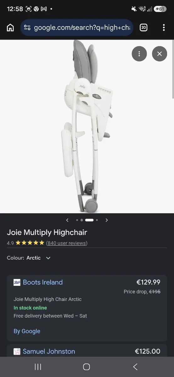 High chair - Image 1
