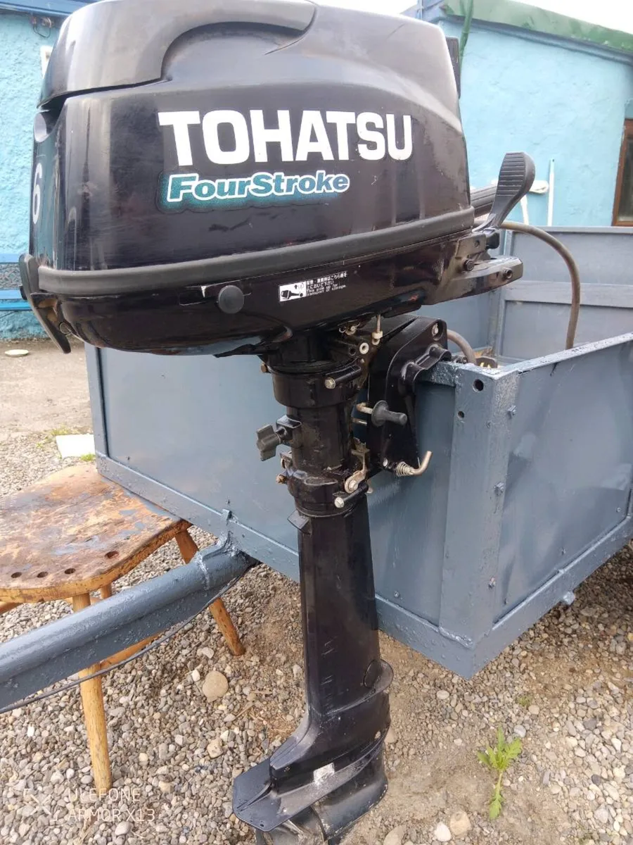 Tohatsu 6hp Boat Engine - Image 2