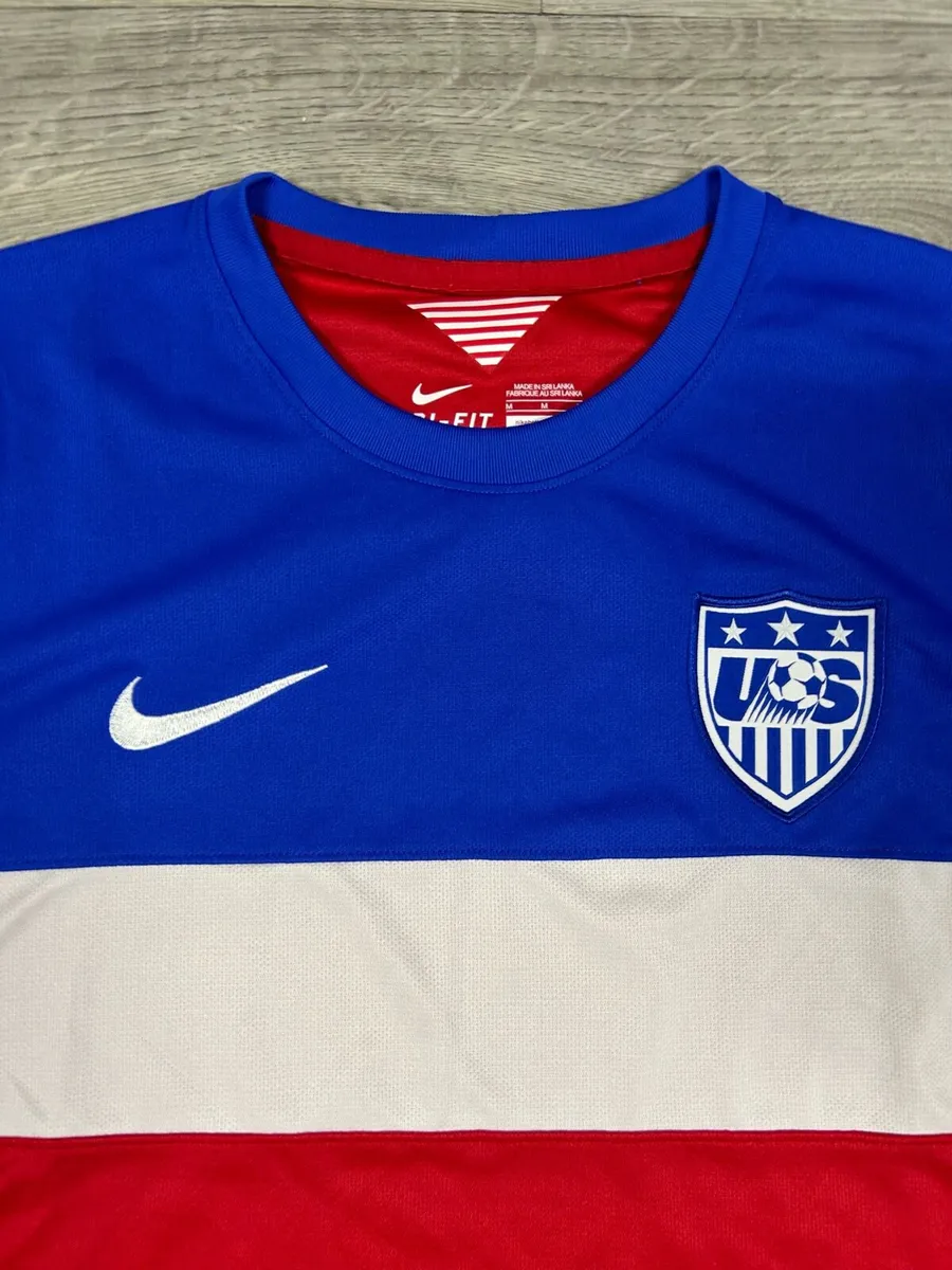 Nike USA 2014 Away Jersey Shirt Mens Medium - Image 4