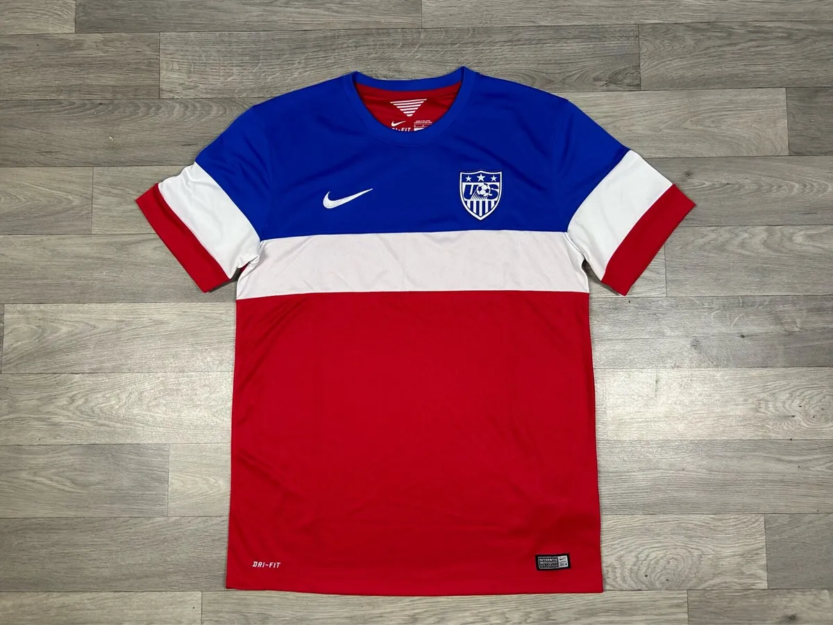 Nike USA 2014 Away Jersey Shirt Mens Medium - Image 1