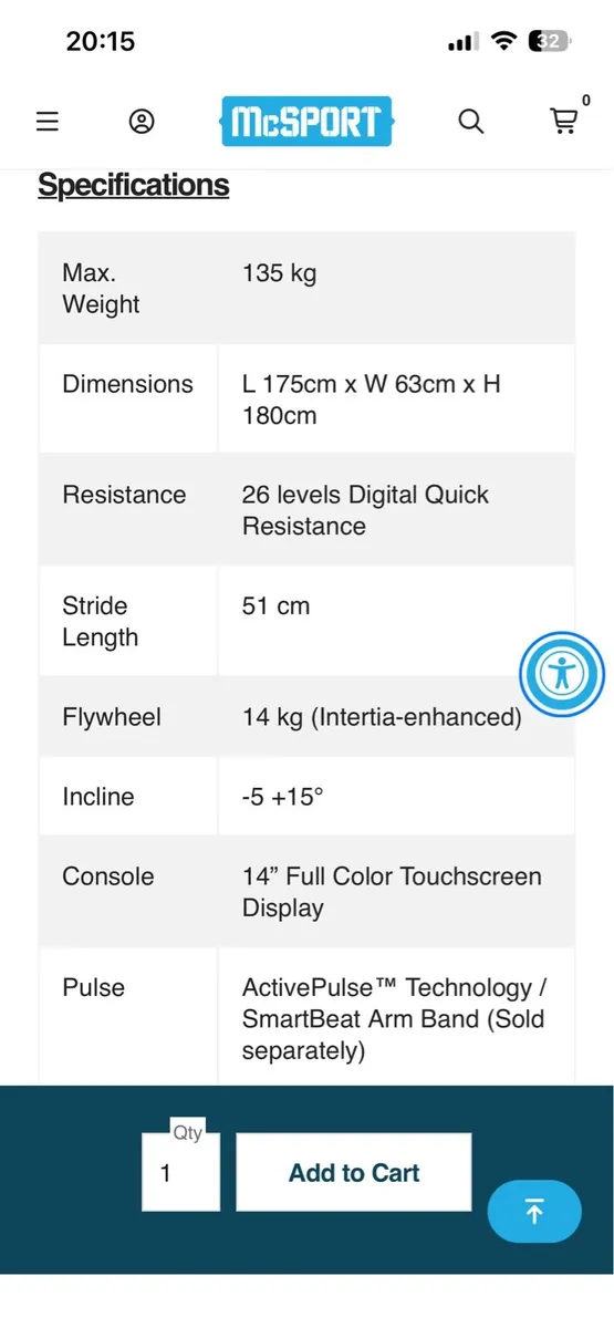 NordicTrack Airglide 14i Elliptical - Image 3