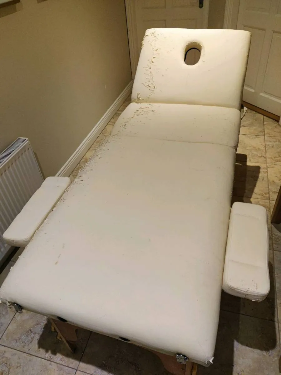 Massage Bed Table Portable 3 Section Beauty Bed - Image 1