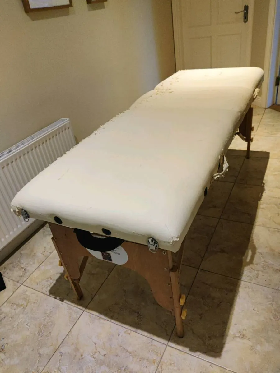 Massage Bed Table Portable 3 Section Beauty Bed - Image 3