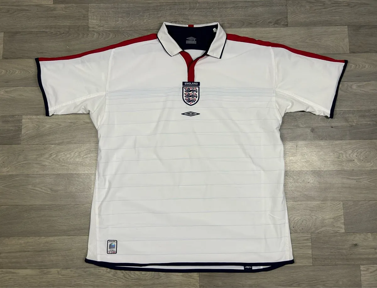 Umbro England 2003 Home Reversible Jersey Shirt - Image 1