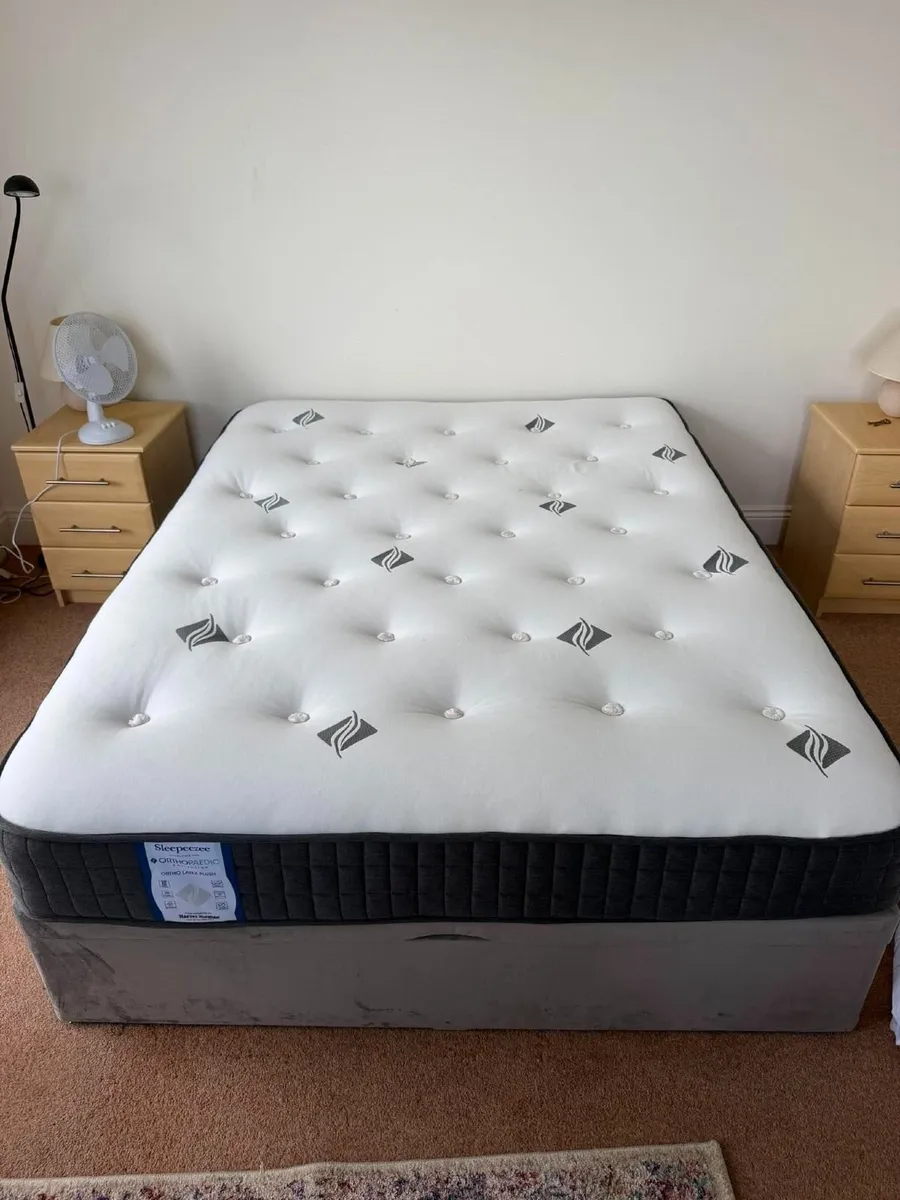 King Mattress + Ottoman Storage Base - Image 1