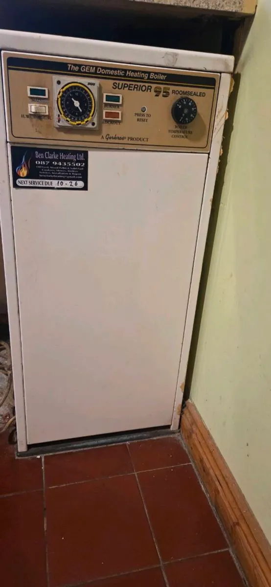 Domestic internal oil boiler