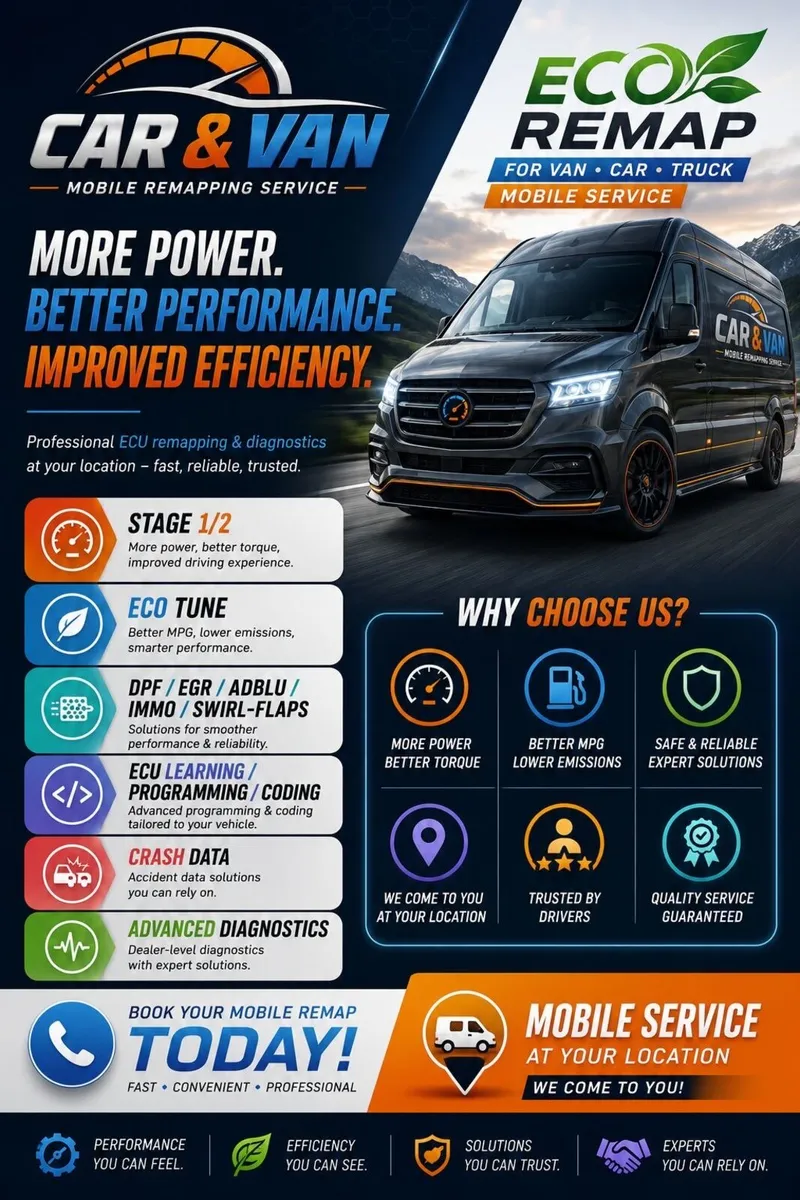 Car & Van remap - Carlow/Kildare/Kilkenny/Dublin - Image 2