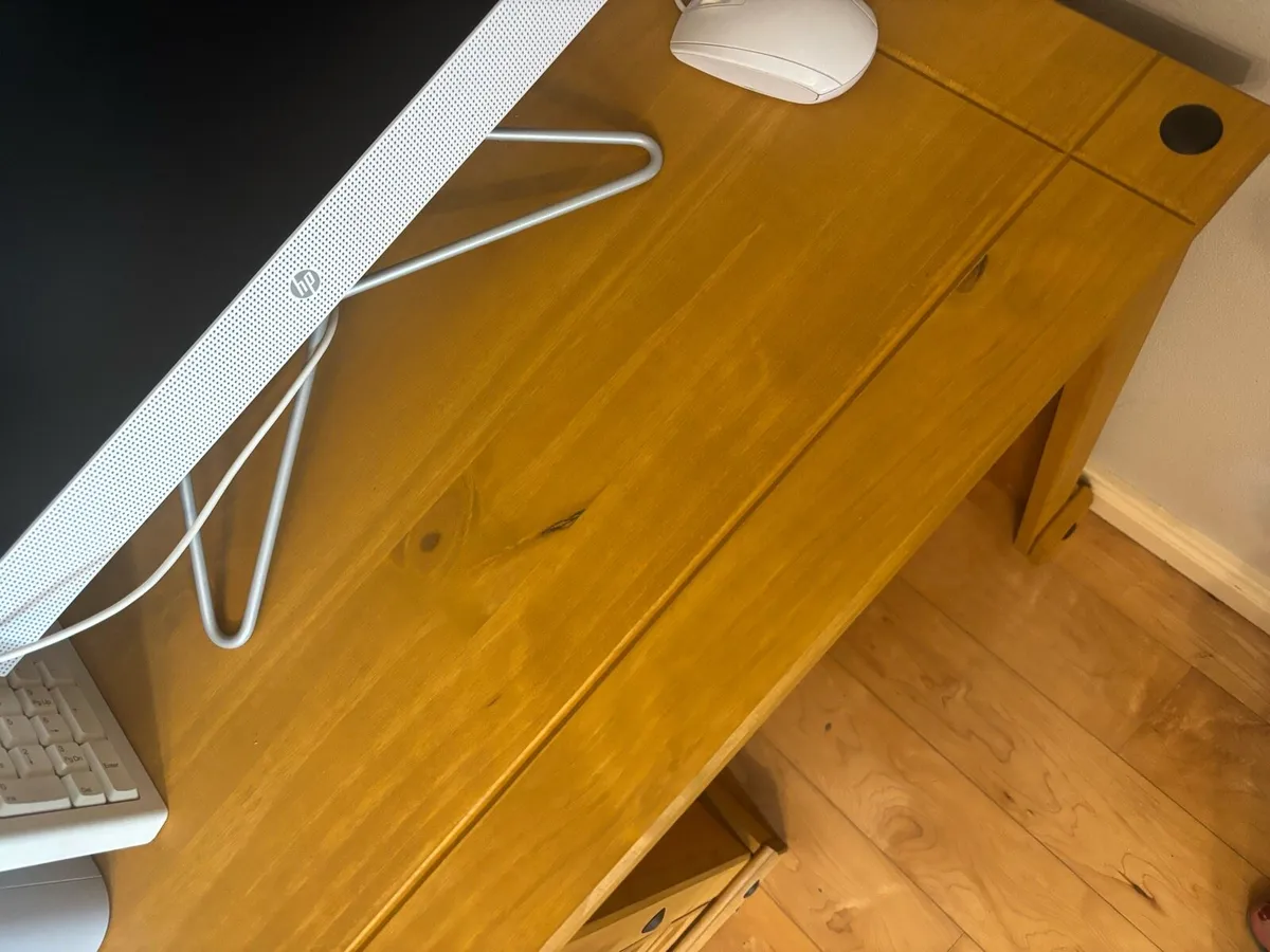 Desk solid wood like new - Image 2