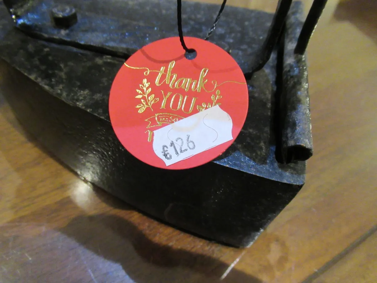 antique vintage iron cottage pub fireplace RARE - Image 3