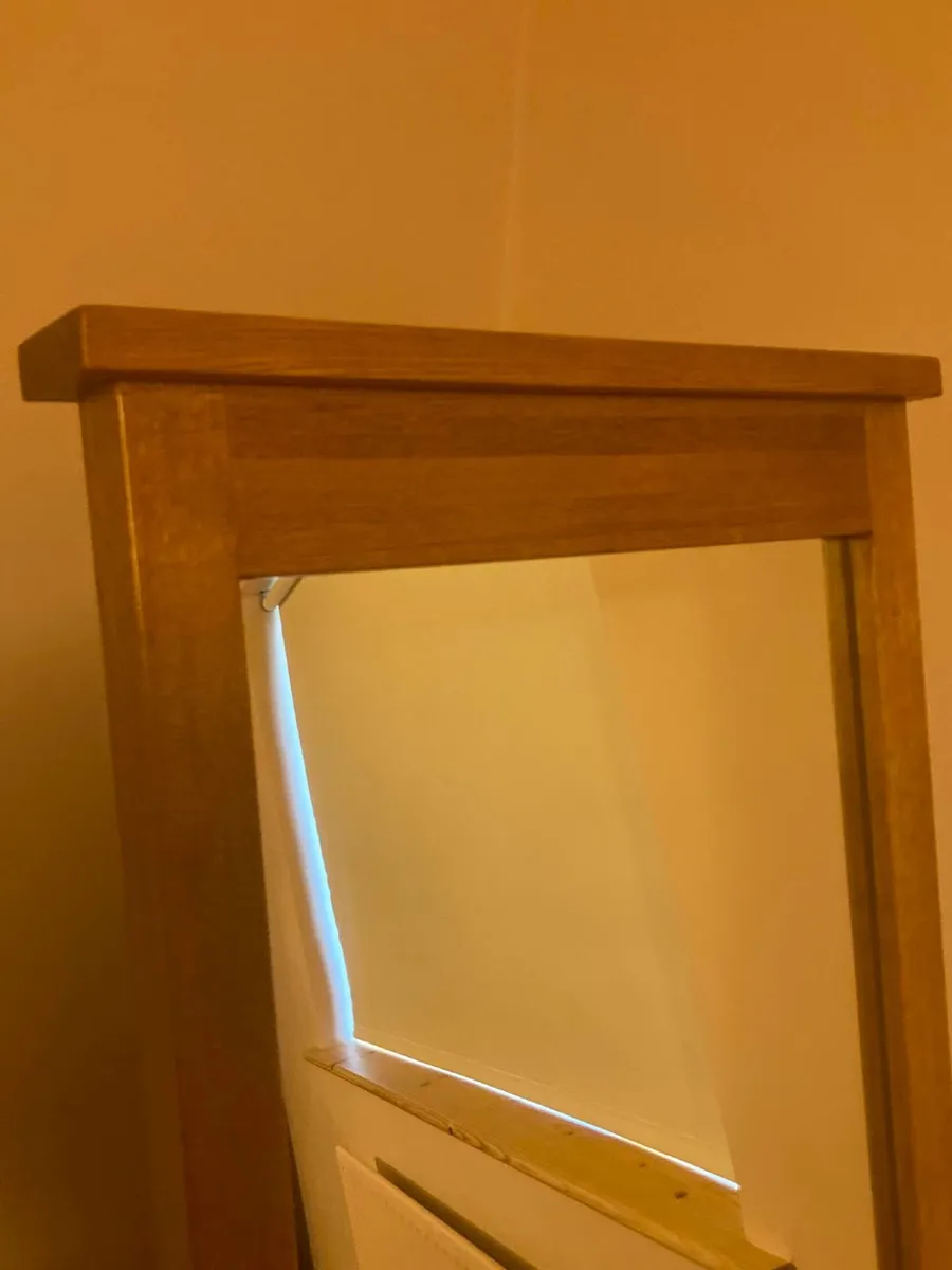 Oak Cheval Freestanding Mirror - Image 2
