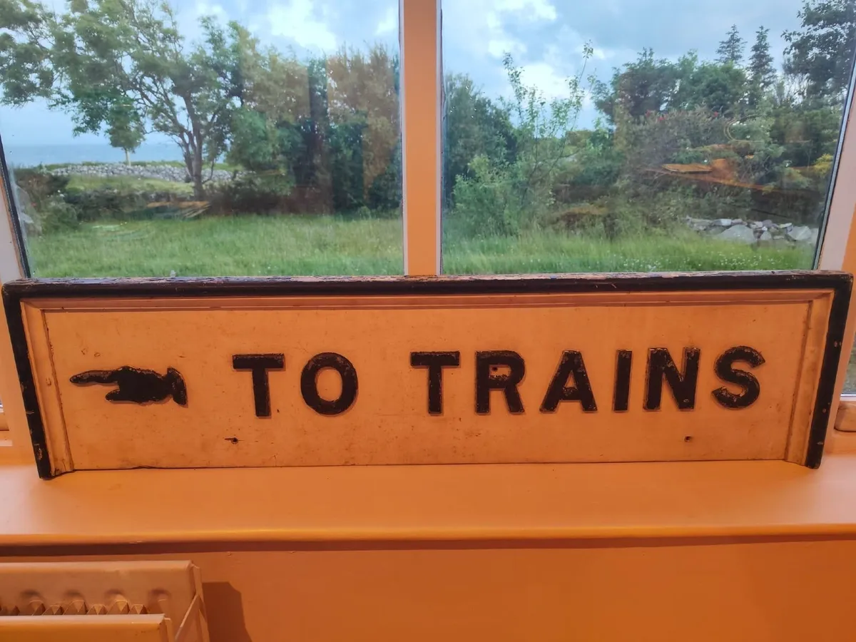 Train sign