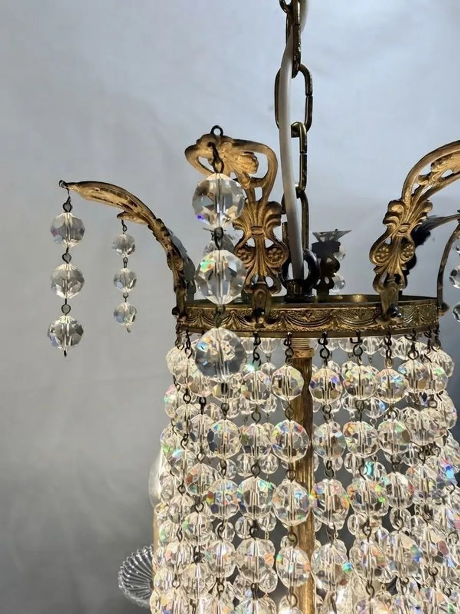 Fabulous French Empire Style 20th Century Chandelier . - Image 2