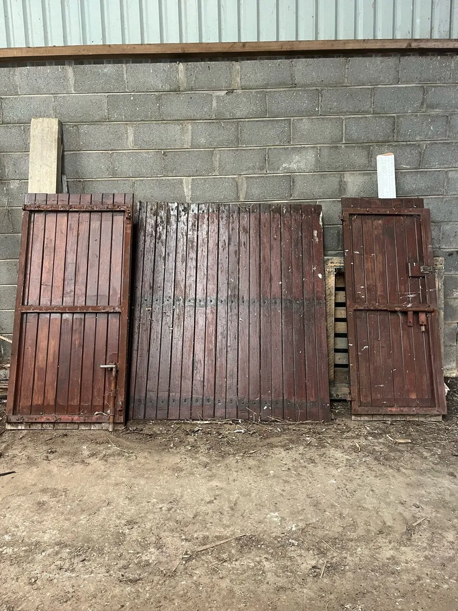 3 Oak Doors - Image 1