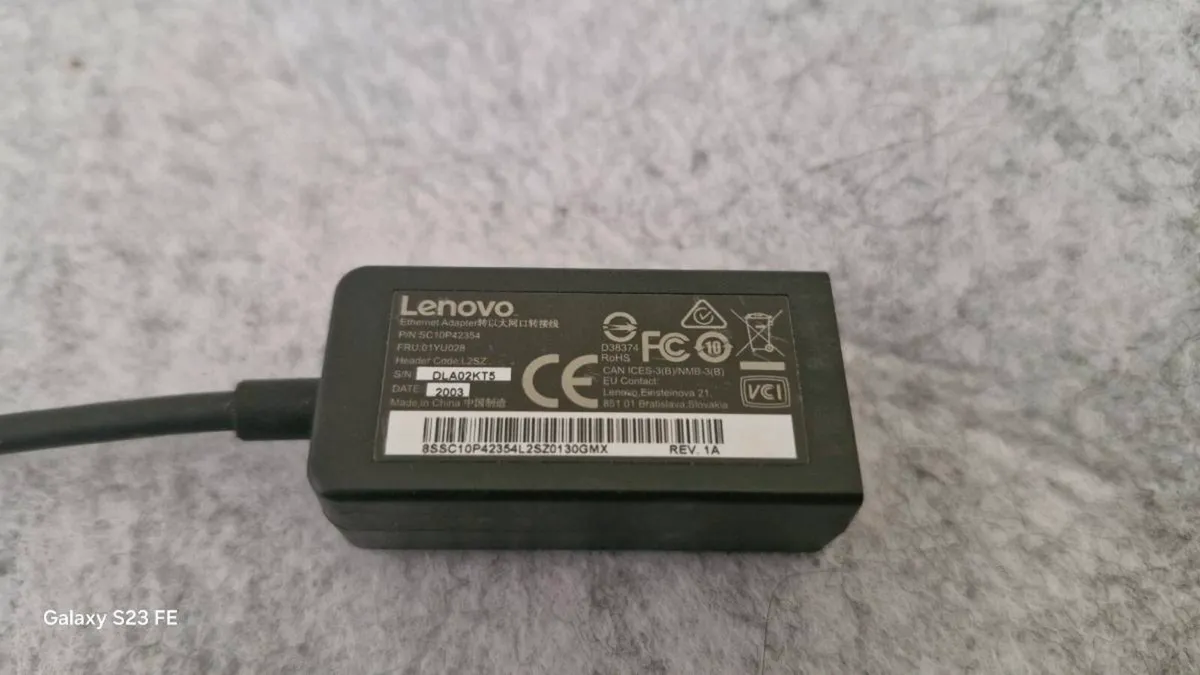 Original Lenovo ThinkPad Ethernet Adapter RJ45 (P/ - Image 4