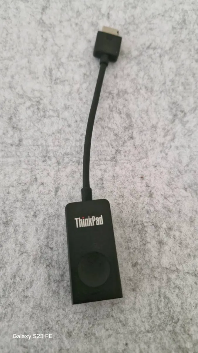 Original Lenovo ThinkPad Ethernet Adapter RJ45 (P/ - Image 1