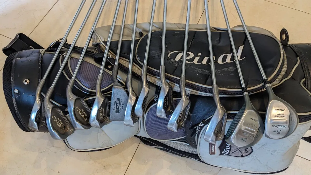 Irons, Woods,Putter & Bag. - Image 3