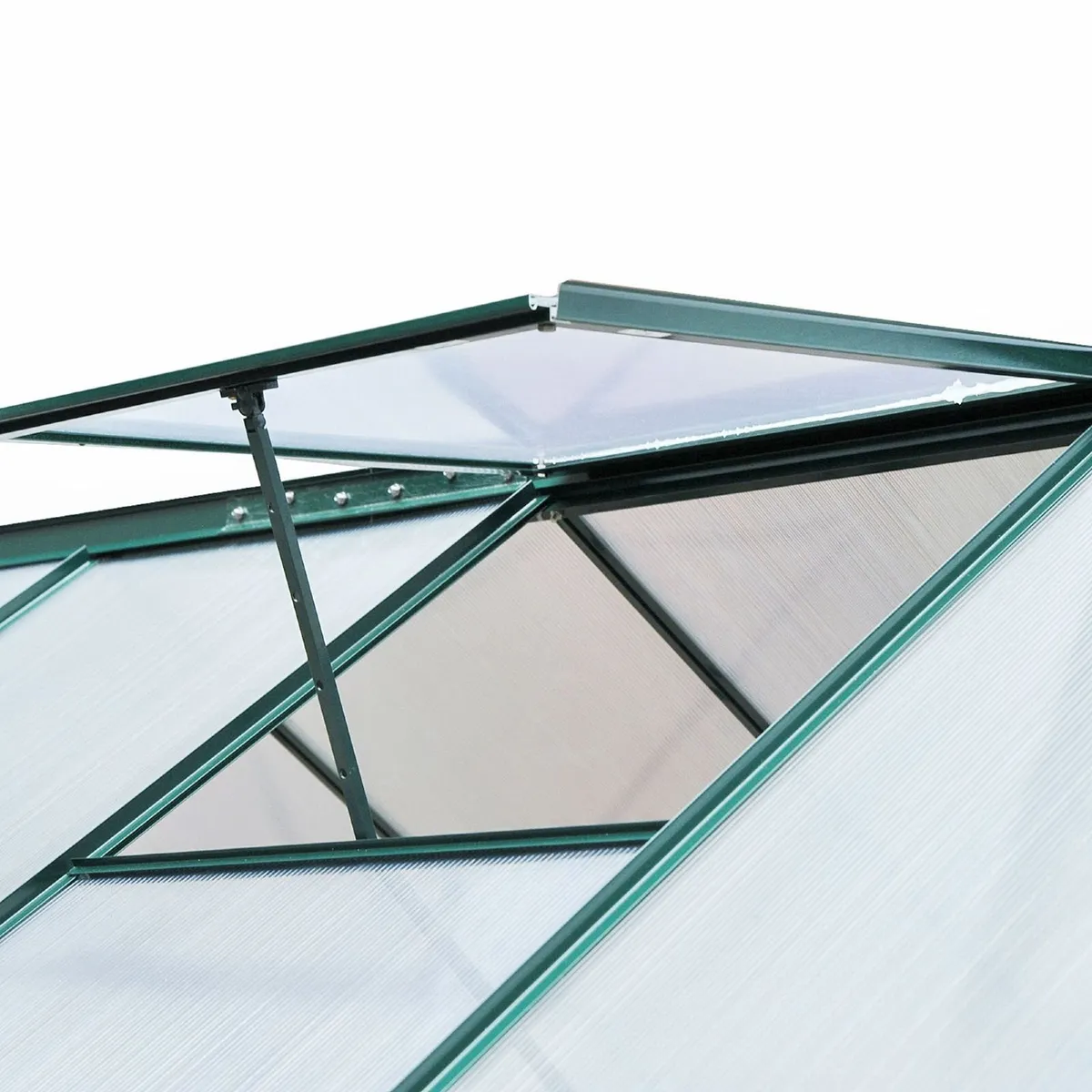 Greenhouse 6 x 8 ft Green Frame - Image 4