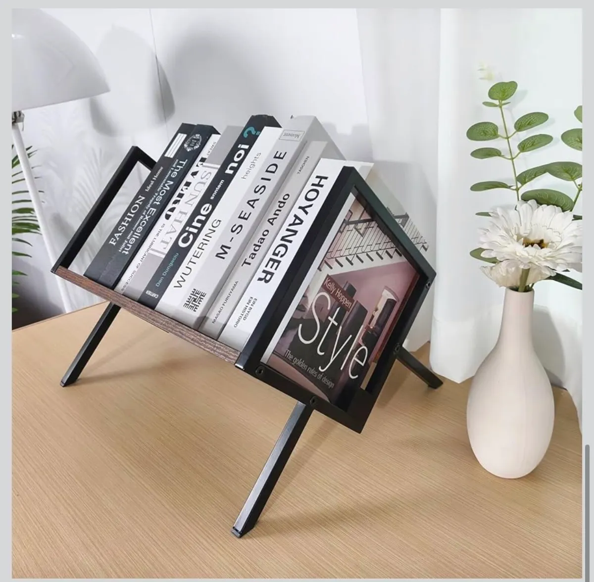 Vinyl Record Storage Rack – Holds 80–100 LPs - Image 3