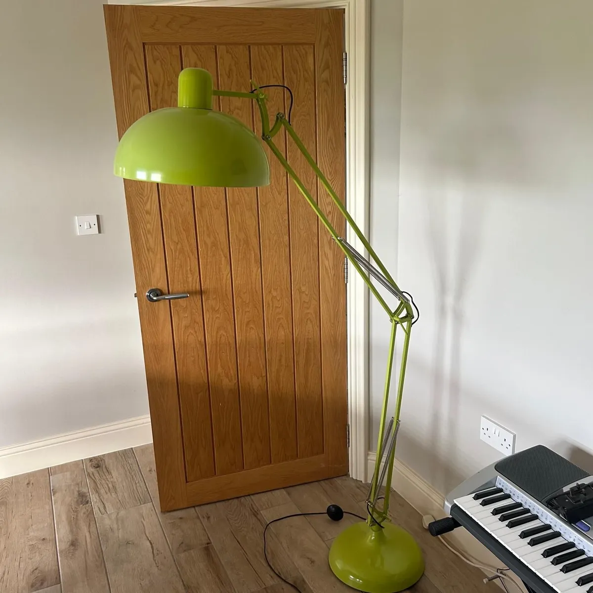 Green Large 6' high Classic Desk Style floor Lamp - Image 2