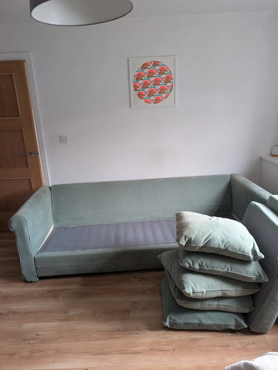 IKEA Gronlid 4 person couch/ sofa, green - Image 2