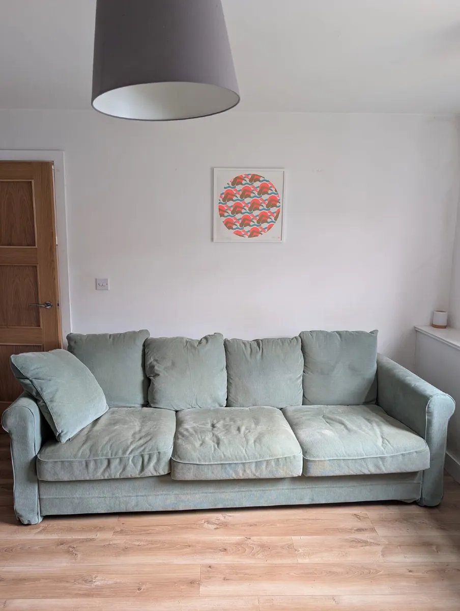 IKEA Gronlid 4 person couch/ sofa, green - Image 1