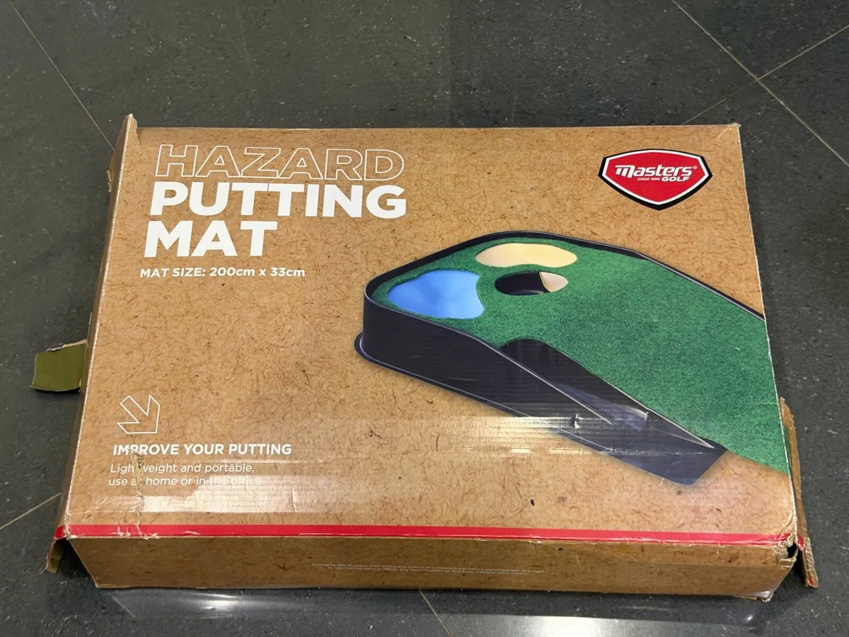 Masters Hazard Putting Mat - Image 1