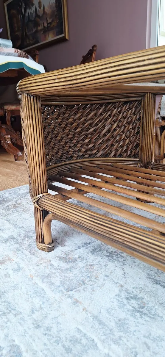 Stylish 4-piece Wicker Set - Image 4