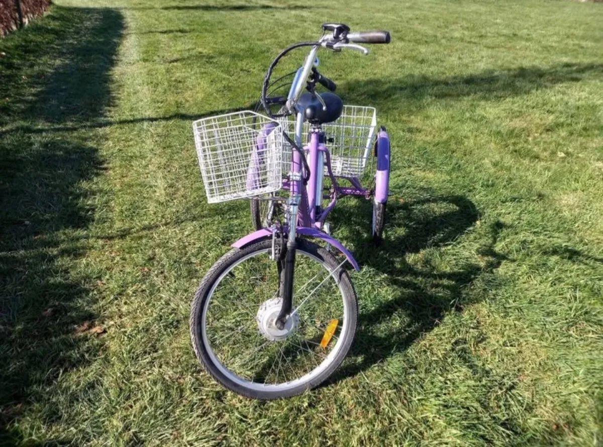 Adult ELECTRIC Tricycle - Jorvic   3 wheel trike - Image 2