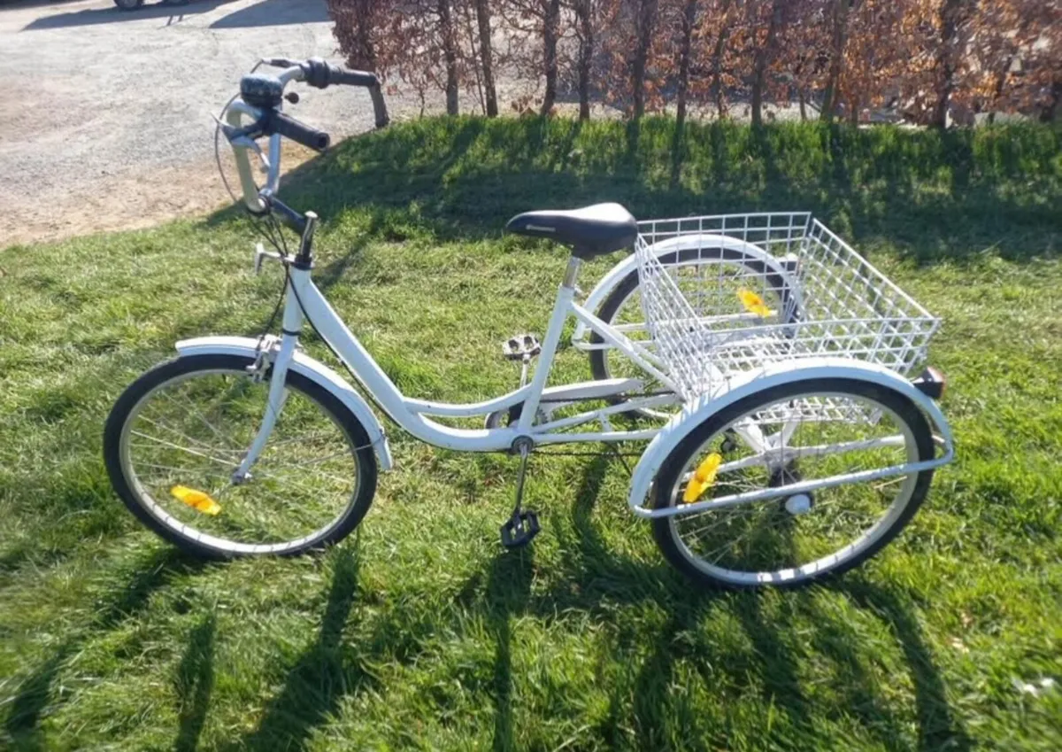 White Adult Tricycle / 3 wheel trike - Image 4
