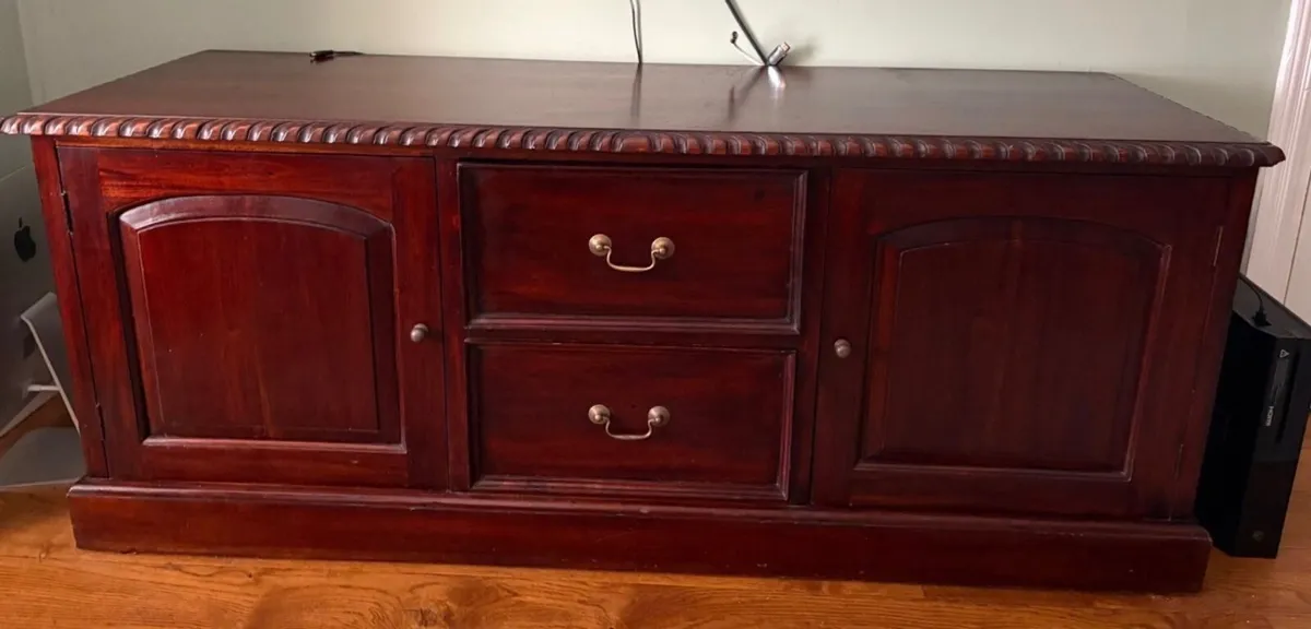 Furniture Mahogany TV  console - Image 1