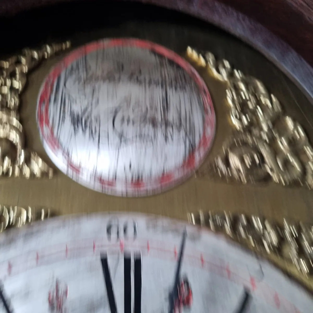 grandfather clock  gothic carved oak - Image 3