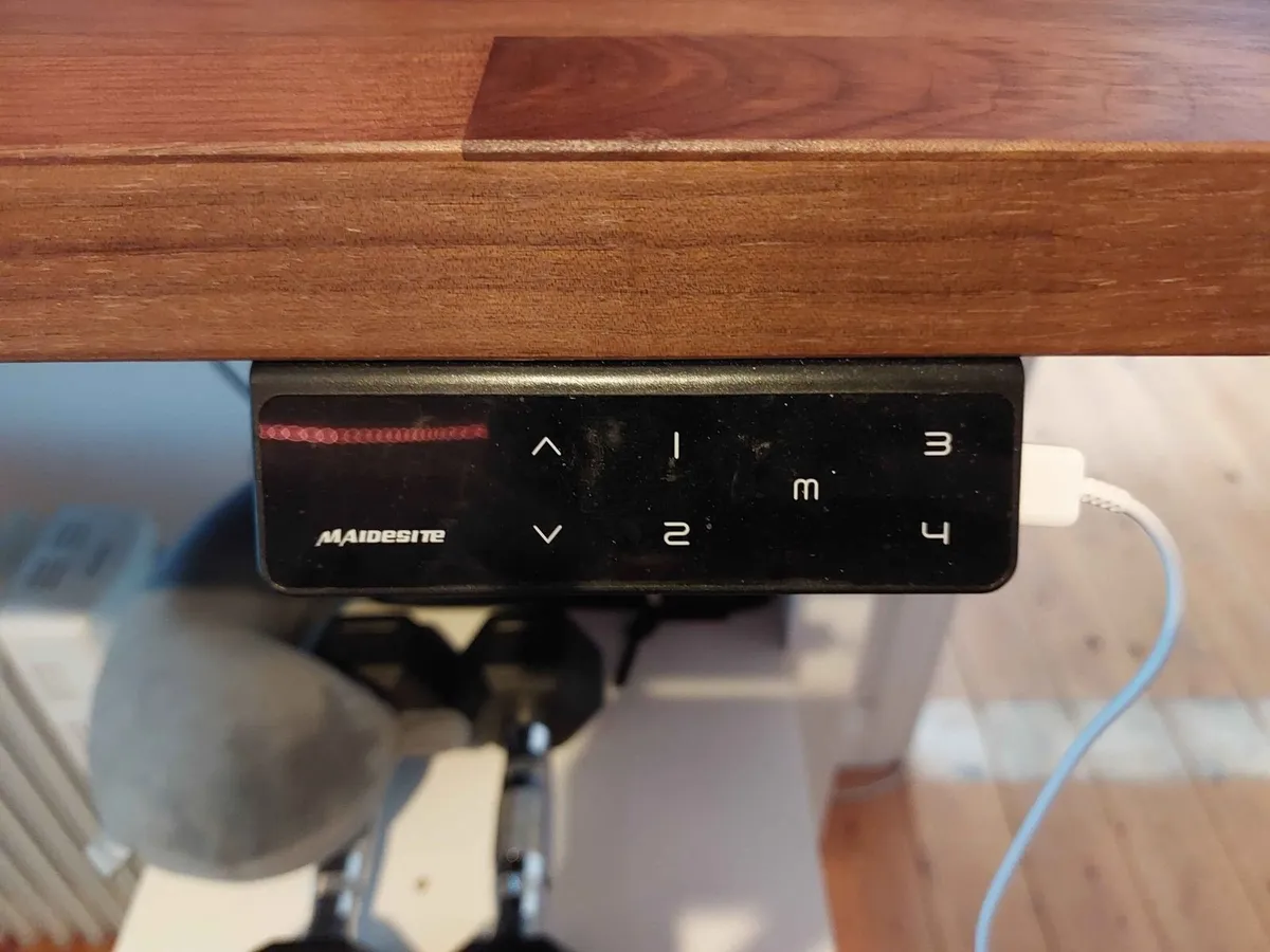 mahogany top standing desk - Image 2
