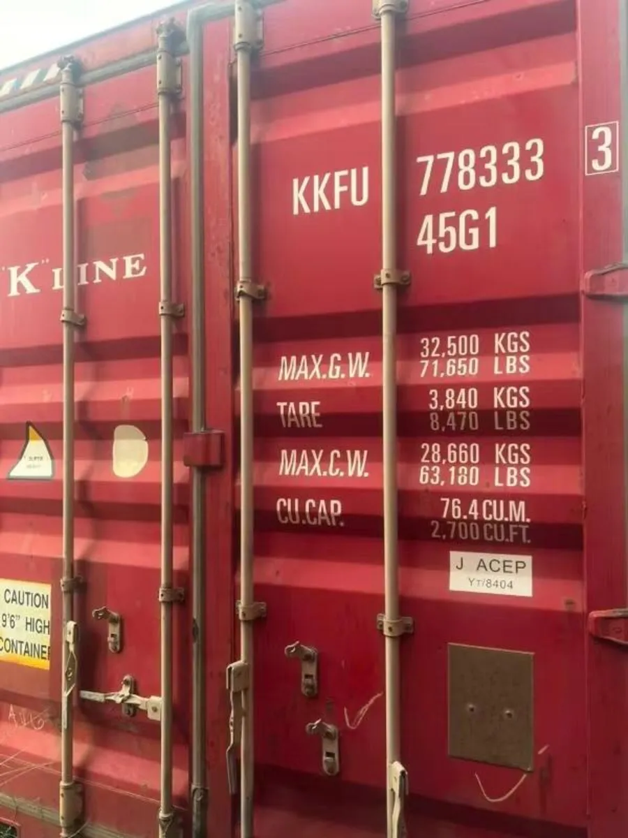 40ft HQ container for sale. Used. Collection only - Image 4