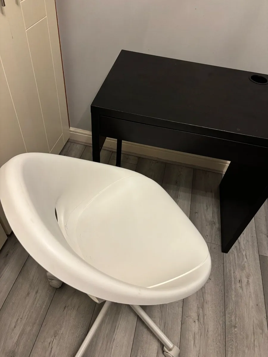 Ikea Table and Chair - Image 2