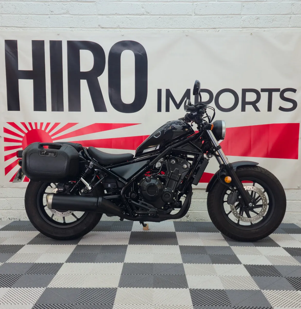 Honda Rebel CMX 500 with Luggage - Image 1